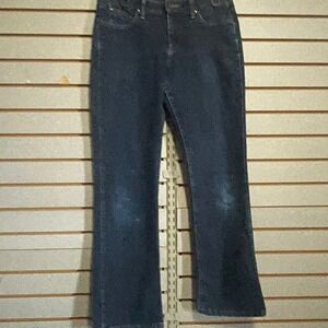 Wrangler Q-Baby Ultimate Riding Jeans Dark Wash‎ Bootcut Womens 9/10x30 Western